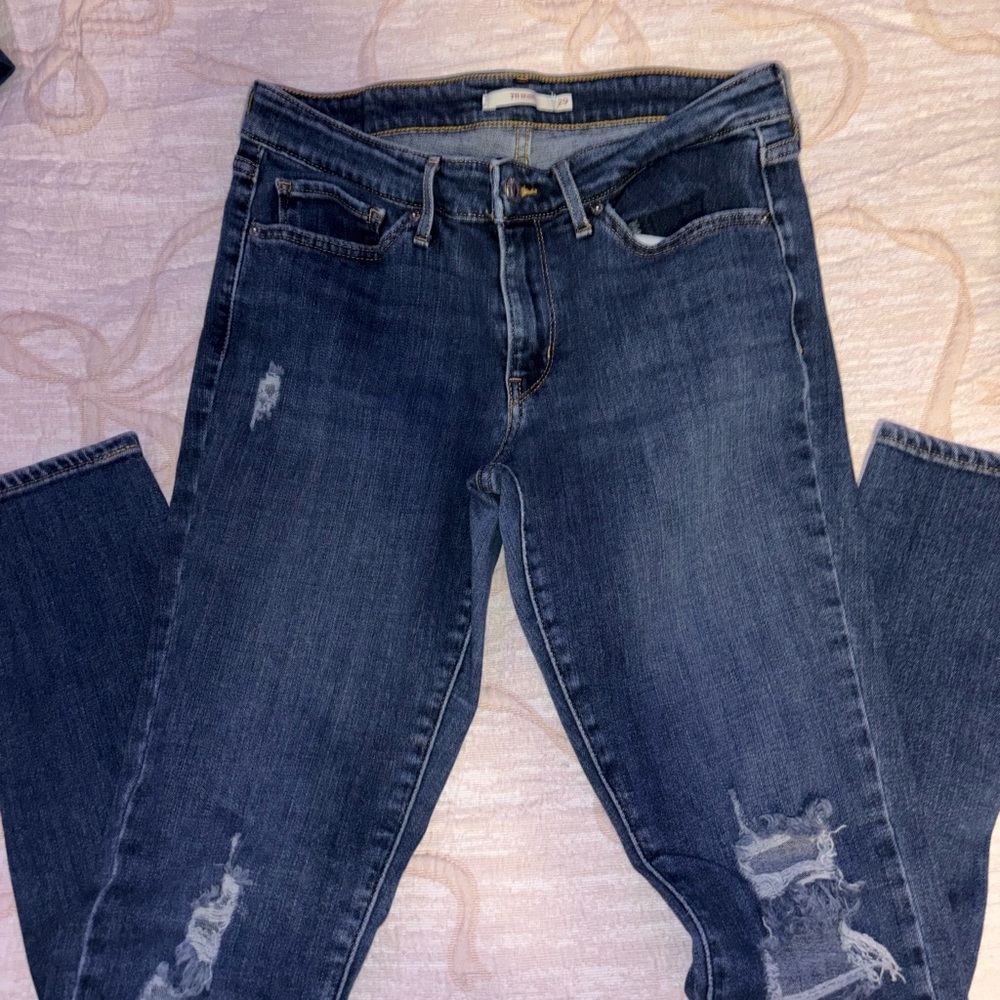 Levi's Dark Blue Women's Skinny Jeans